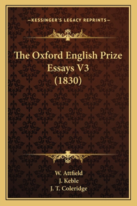 Oxford English Prize Essays V3 (1830)