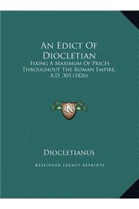 Edict Of Diocletian