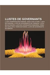 Llistes de Governants
