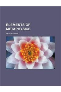 Elements of Metaphysics