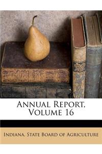 Annual Report, Volume 16