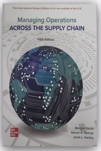 Managing Operations Across The Supply Chain ISE