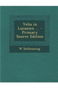 Velia in Lucanien ...