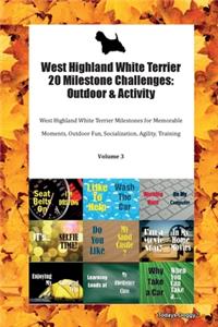 West Highland White Terrier 20 Milestone Challenges