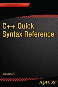 C++ Quick Syntax Reference