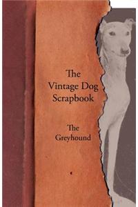 Vintage Dog Scrapbook - The Greyhound