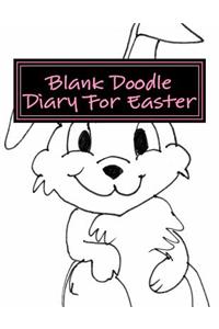 Blank Doodle Diary For Easter