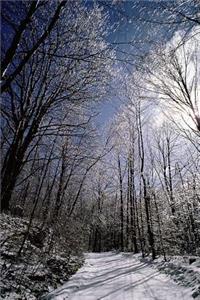 Journal Snowy Winter Path