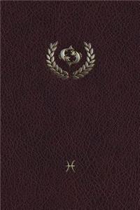 Monogram Pisces Journal