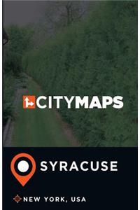 City Maps Syracuse New York, USA