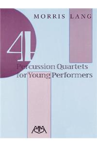 4 Percussion Quartets for Young Performers