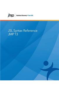 Jmp 13 Jsl Syntax Reference