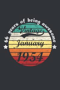 vintage january 1954 ║ 66 years of being awesome