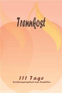 Trennkost - 111 Tage Ernährungstagebuch zum Ausfüllen