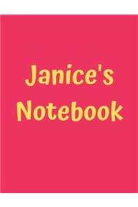 Janice's Notebook