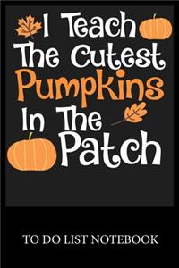 I Teach The Cutest Pumpkins In The Patch