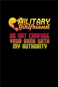Military girlfriend do not confuse your rank with my authority