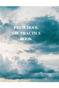Preschool ABC Practice Book