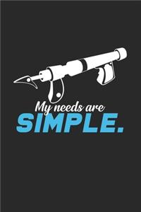My needs are simple