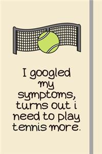 I googled my symptoms, turns out i need to play tennis more.