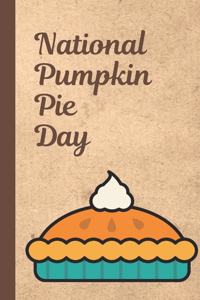 National Pumpkin Pie Day
