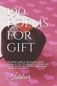 190 poems for gift