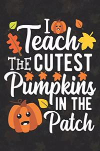 I Teach The Cutest Pumpkin In The Patch