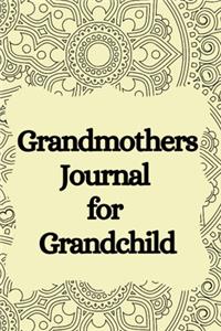 Grandmothers Journal for Grandchild