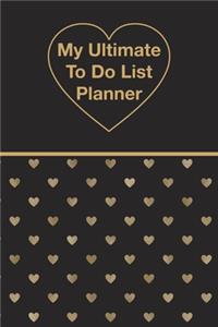 My Ultimate To Do List Planner