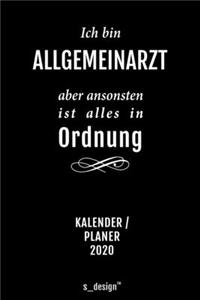 Kalender 2020 für Allgemeinärzte / Allgemeinarzt