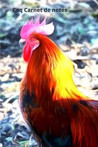 Coq Carnet de notes