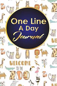 One Line A Day Journal