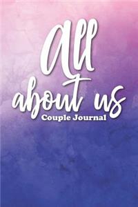 All about Us Couple Journal