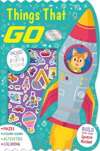 Things That Go Jumbo Activity Book