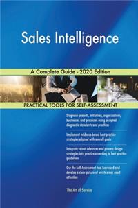 Sales Intelligence A Complete Guide - 2020 Edition