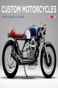 Custom Motorcycles Bike Exif Calendar 2018