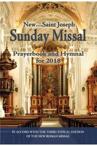 St. Joseph Sunday Missal and Hymnal for 2018
