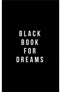 Black Book For Dreams