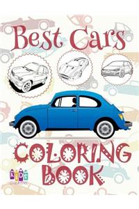 Best Cars Coloring Book