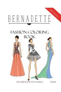 BERNADETTE Fashion Coloring Book Vol.13