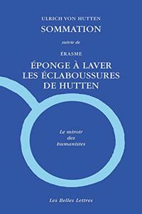 Sommation Suivie de Eponge a Laver Les Eclaboussures de Hutten
