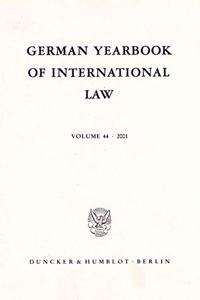 German Yearbook of International Law / Jahrbuch Fur Internationales Recht