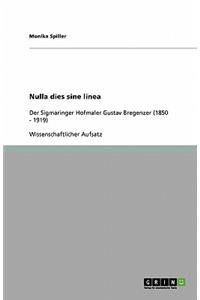 Nulla dies sine linea