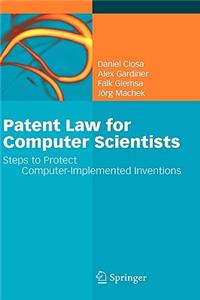 Patent Law for Computer Scientists