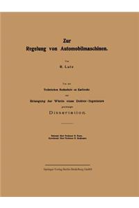Zur Regelung Von Automobilmaschinen