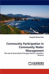 Community Participation in Community Water Management