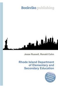 Rhode Island Department of Elementary and Secondary Education
