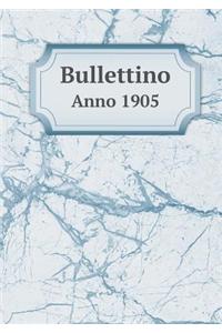 Bullettino Anno 1905