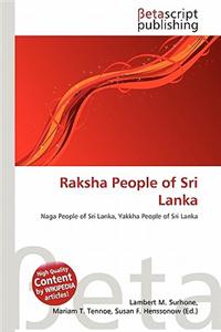 Raksha People of Sri Lanka