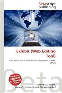 Exhibit (Web Editing Tool)